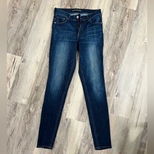 Express Skinny Jeans High Rise dark wash size 6 regular